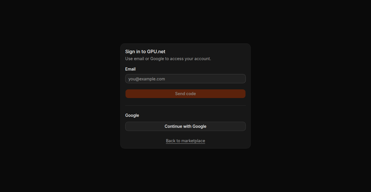 Sign in to GPU.net